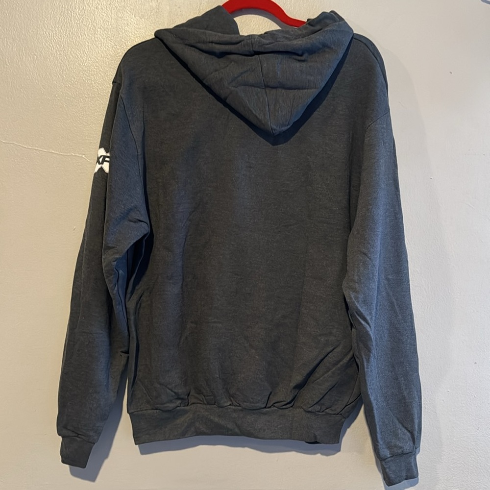 XFL Roughnecks zip up hoodie size Medium NWT - Picture 6 of 7